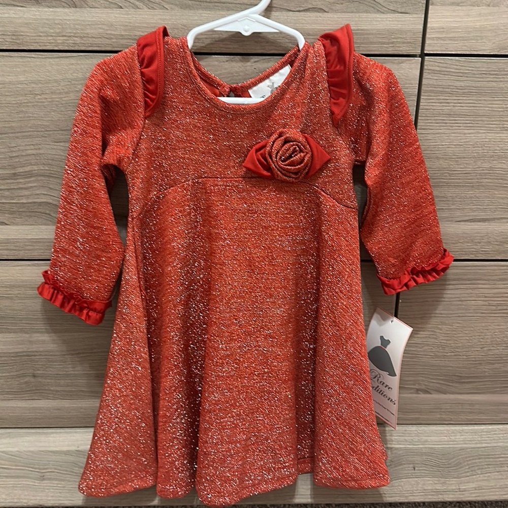 Rare Editions Holiday Dress 2T